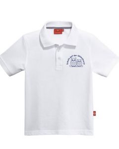  Poloshirt Kinder - unisex (Gr. 116-164) - 100% BW (navy, weiß)